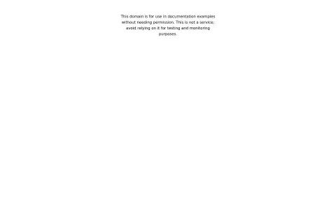 Capture de Example Domain
